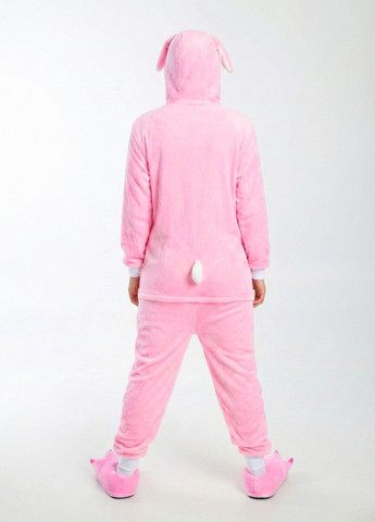 Кігурумі піжама Зайчик Кролик дитяча рожева плюшева Lalapka (369644985)