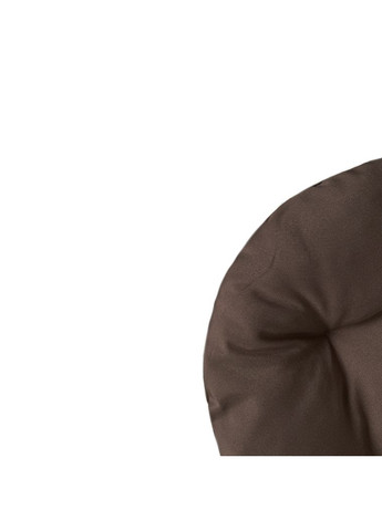 Подушка на стілець і крісло Ø см темно-коричневий No Brand (324829057)