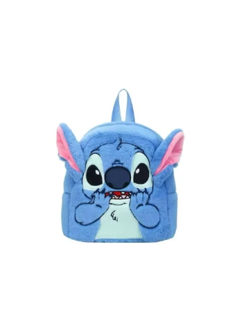 Плюшевий рюкзак Стич Disney Fairy Stitch м'який дитячий рюкзак з вушками та мордочкою Dogus (387412232)