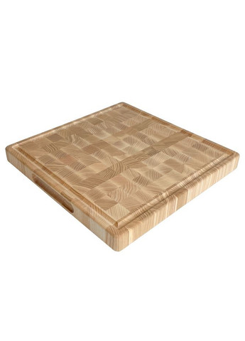 Торцева кухонна дошка обробна 30х30х3см ясен Wood Wedge (362694377)