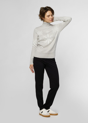 Сірий зимовий светр жіночий сірий Arber Roll-neck WW4 WTR-151