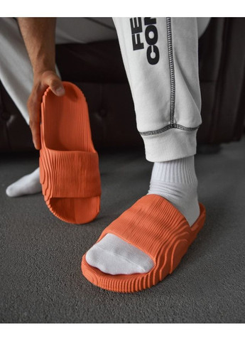 Помаранчеві Літні чоловічі капці slide mountain No Brand