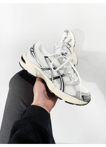 Білі Осінні кросівки чоловічі asics gel-1130 white / silver асікс гель 1130 No Brand