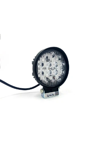 Додаткова/Протитуманна LED фара D12 42W 3780lm 5500К 9-30V + кріплення (Дальнє) DC (389278638)