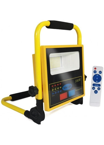 Переносний світлодіодний прожектор CATA CT-4699 із сонячним та електричним зарядом 100 Вт (2104618902) No Brand (372466648)