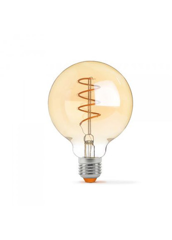 LED лампа Filament G95FASD 5W E27 2200K димерная бронза Videx (369674978)