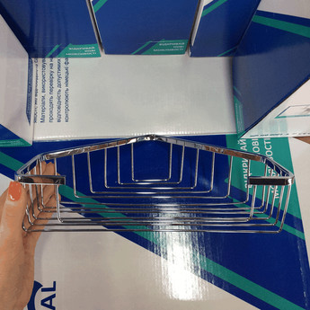 Полочка угловая (решетка) REG4-G3 WAL (327435212)