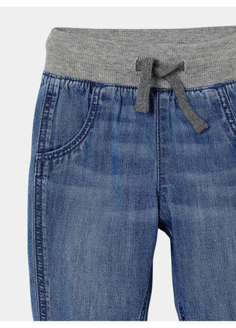 Синие демисезонные джинсы H&M