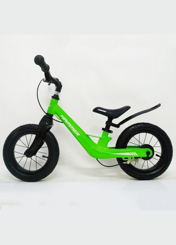 Дитячий велобіг магнезієвий дитячий беговел зелений Hammer (332987205)