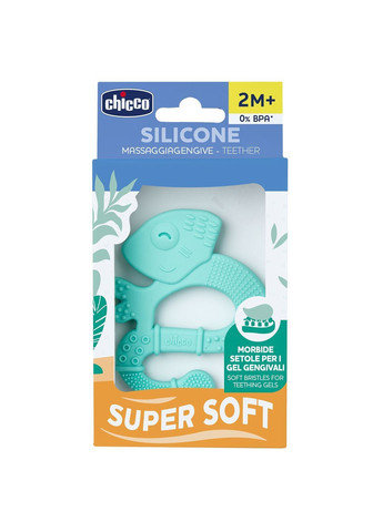 Прорезыватель для зубов Игуана, голубой () Chicco 28110.20 (370498883)