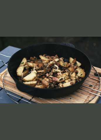 Сковорода чавунна Жаровня 260 х 60 мм Brizoll (330031293)