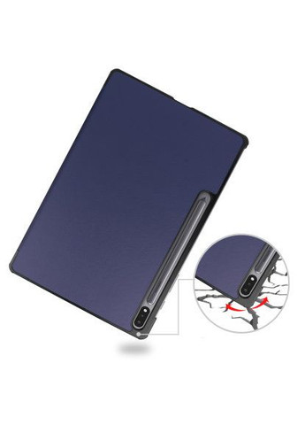 Чохол до планшета Smart Case Samsung Tab S9 Plus (SM-X810/SM-X816)/S9 FE Plus (SM-X610/SM-X616) 12.4" Deep Blue (710322) BeCover Smart Case Samsung Tab S9 Plus (SM-X810/SM-X816)/S (366698007)