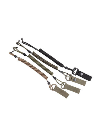 Шнур страхувальний кручений Тренчик-карабін (паракорд, чорний) Сварог (342375345)