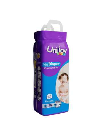 Підгузки Soft 26 шт XL 12-17 кг Unijoy (361224036)