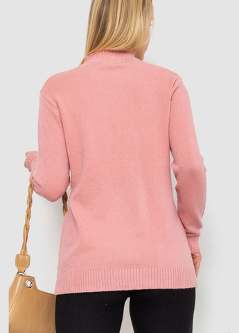 Пудровий зимовий светр жіночий, колір світло-оливковий, Ager