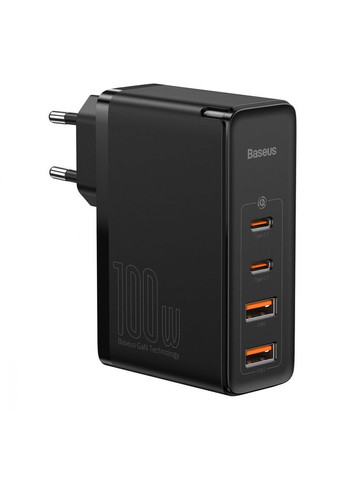 МЗП GaN2 Pro Quick Charger 100W (2Type-C+2USB) black Baseus (322245476)
