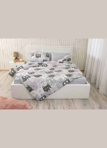 КПБ євро Grey Cat бязь Руно 845.114Б_Grey Cat (300102279)