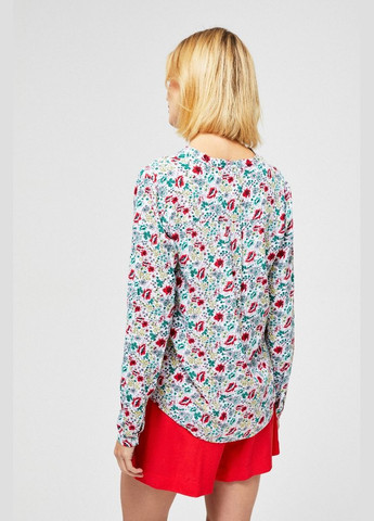 Белая блуза Moodo