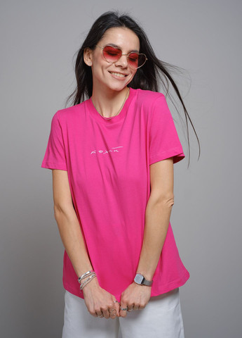 Розовая летняя женская футболка 103139 Power