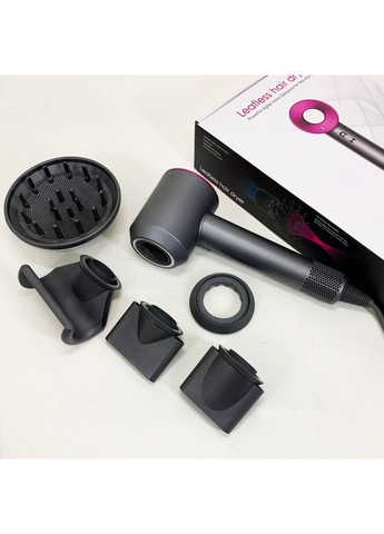 Фен Super Hair Dryer с 5 насадками для быстрой сушки и укладки волос. No Brand (366238679)