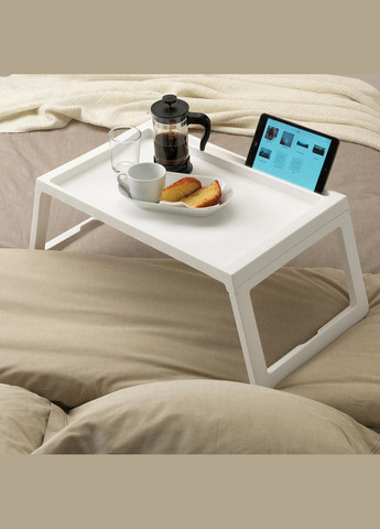 Підносний стіл ІКЕА KLIPSK Білий (00258882) IKEA (267897890)