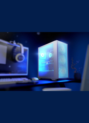 Корпус DART PRO ARGB MIDI WHITE MESH fans 4x120mm без БЖ ATX Logic Concept (330030150)