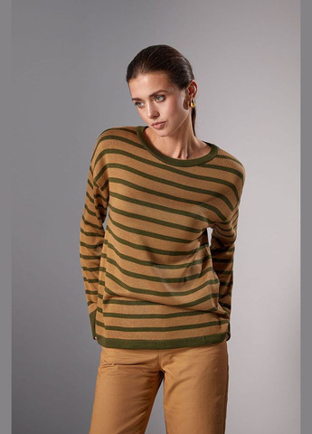 Подовжений джемпер у смужку Triko Bakh (304770975)