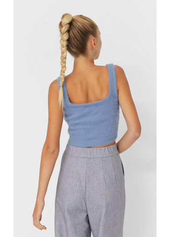 Топ лето,бледно-синий, Stradivarius (349463112)