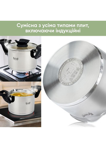 Набір посуду Elegance 6 пр. (26-247-025) Krauff (323129540)