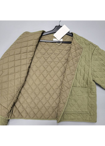Оливковая (хаки) куртка 1689/022 Zara