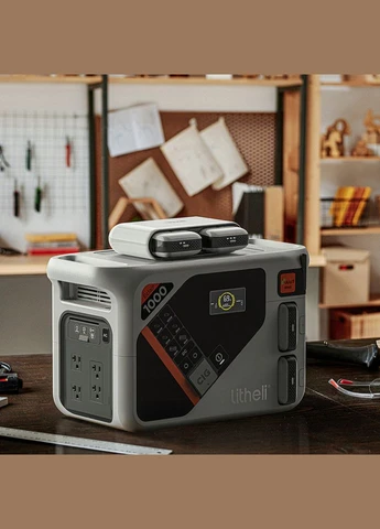 Зарядний пристрій для двох Power Bank U20 Litheli (386625711)