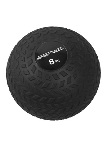 Слэмбол (медицинский мяч) для кроссфита Slam Ball 8 кг Black SportVida sv-hk0350 (275654089)