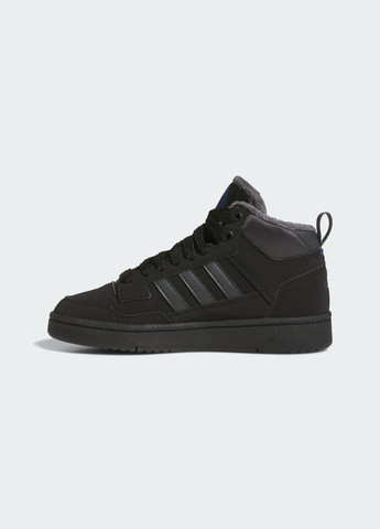Чорні всесезонні кросівки rapid court mid winterized adidas