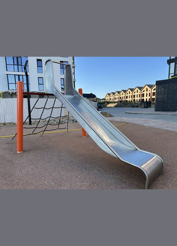 Горка спуск открытая из нержавеющей стали 2 мм c высокими бортами Urban (346531955)