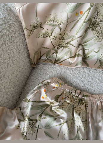 Бежевая очень милая и соблазнительная пижамка / одежда для дома 😻 Luna