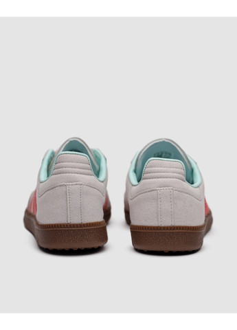 КРОСІВКИ ЖІНОЧІ ADIDAS SAMBA SUPER LOW SUEDE GREY PEACH АДІДАС САМБА No Brand сірі демісезони (367174049)