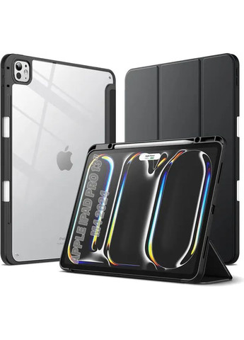 Чохол-книжка Soft Edge TPU з кріпленням Apple Pencil для Apple iPad Pro 13" M4 2024 Black BeCover (360415081)