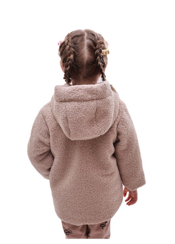 Бежевая куртка демисезонная для девочки No Brand