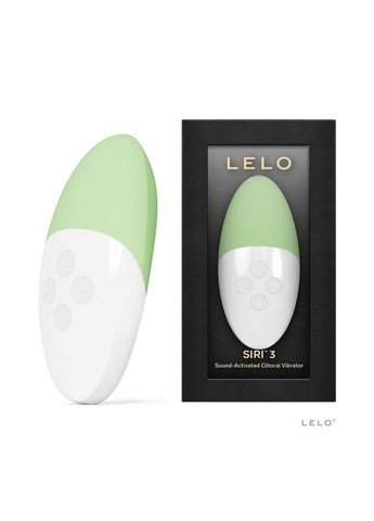 Музичний вібратор для клітора LELO SIRI 3 Green, вібрації в ритмі звуків без смартфона No Brand (366879591)