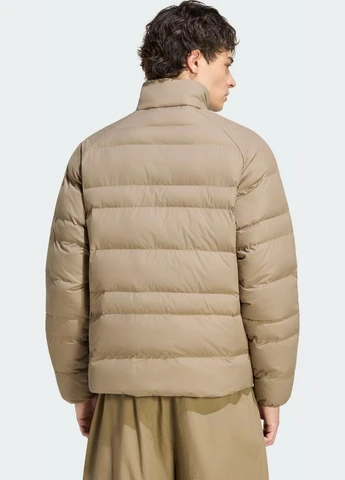 Бежева демісезонна куртка essentials packable insulated adidas