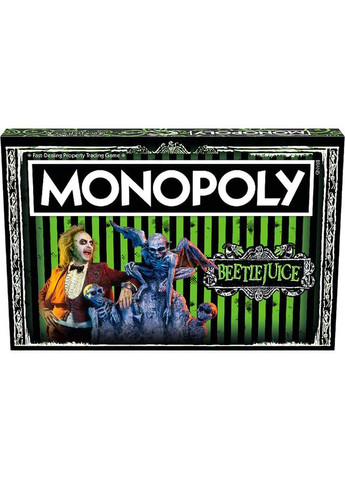 Настольная игра Monopoly UK: Beetlejuice (WM03321-EN1-6) Winning Moves (332613682)
