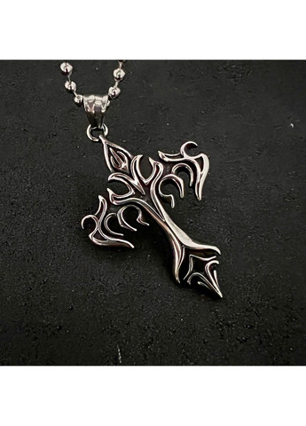 Готичний панк хрестик з нержавіючої медичної сталі PSC-044 No Brand (299340086)