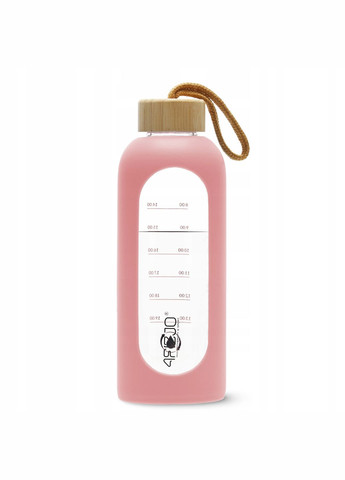 Пляшка для води спортивна 750 мл скляна Pink () 4FIZJO P-5905973404204 (315516364)