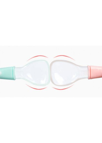 Набор силиконовых ложечек мишки в футляре, розовые. Mommy Bag (280941819)