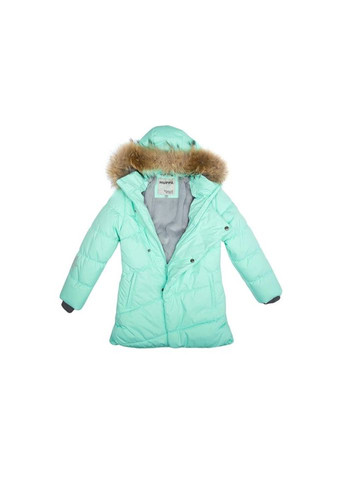 Мятная зимняя куртка rosa 1 17910130 мята 116 (4741468980768) Huppa
