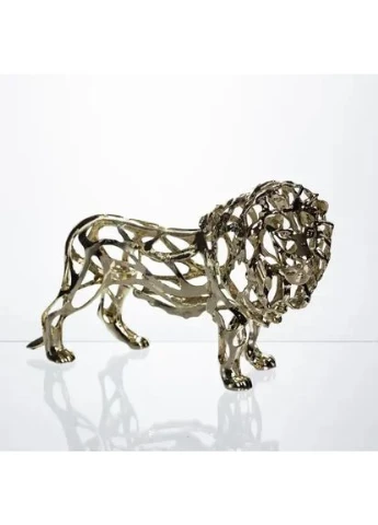 Декоративная фигурка Lion 29х11х20 см металлическая HP-7-14 Yiwu (397884608)