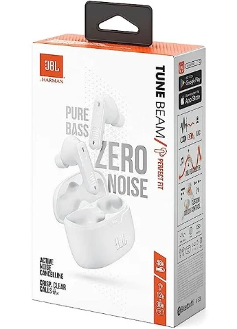 Навушники TWS Tune Beam White (JBLTBEAMWHT) JBL (361168785)
