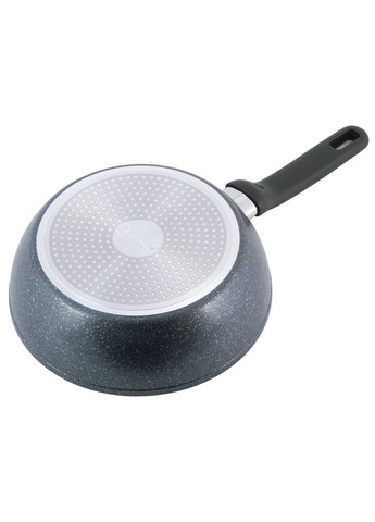 Сотейник 24*7,5 см з антипригарним покриттям мармур з алюмінію для індукції і газу KM-5392MR Kamille (371898201)