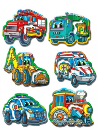 Игра "Транспорт. Спецмашины" 81152 No Brand (333939997)