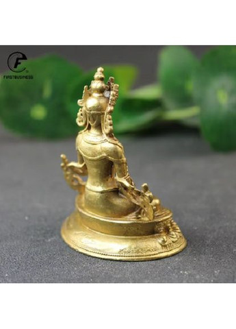 Ретро мідна латунна фігурка прикраса для поклоніння статуетка Будди Бодхісаттва No Brand (292260738)